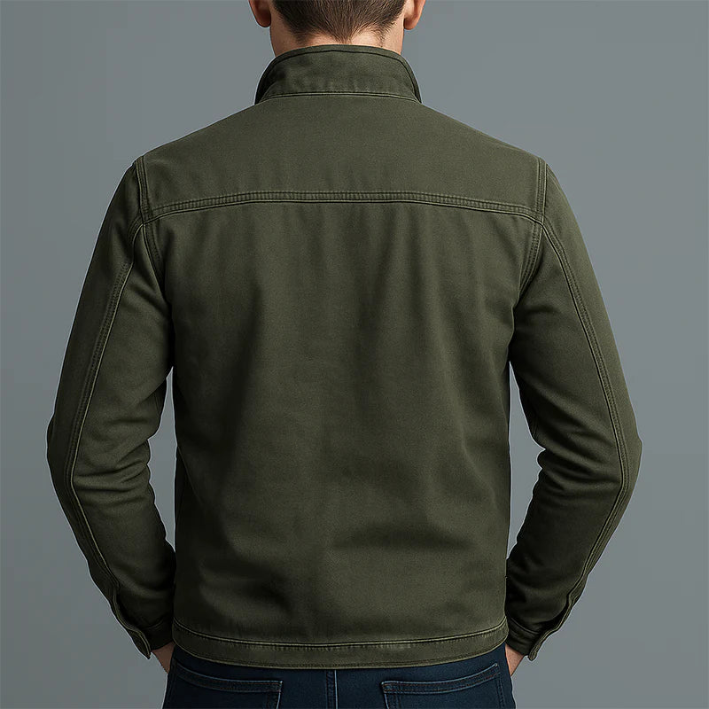 Dean Vintage Cotton Zip Jacket