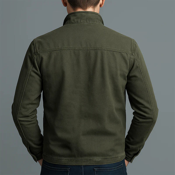 Dean Vintage Cotton Zip Jacket